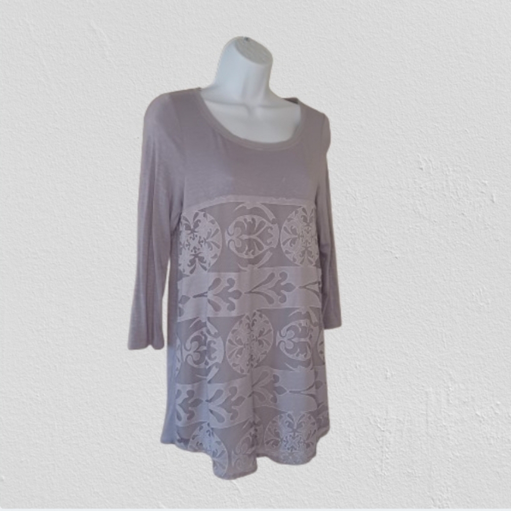 Meadow Rue Lavendar Tunic, Size M